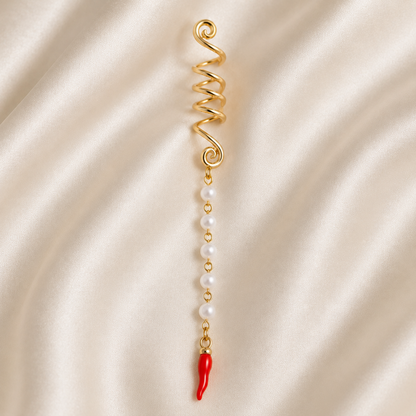 Olviqo™ | Spiral Hair Charm